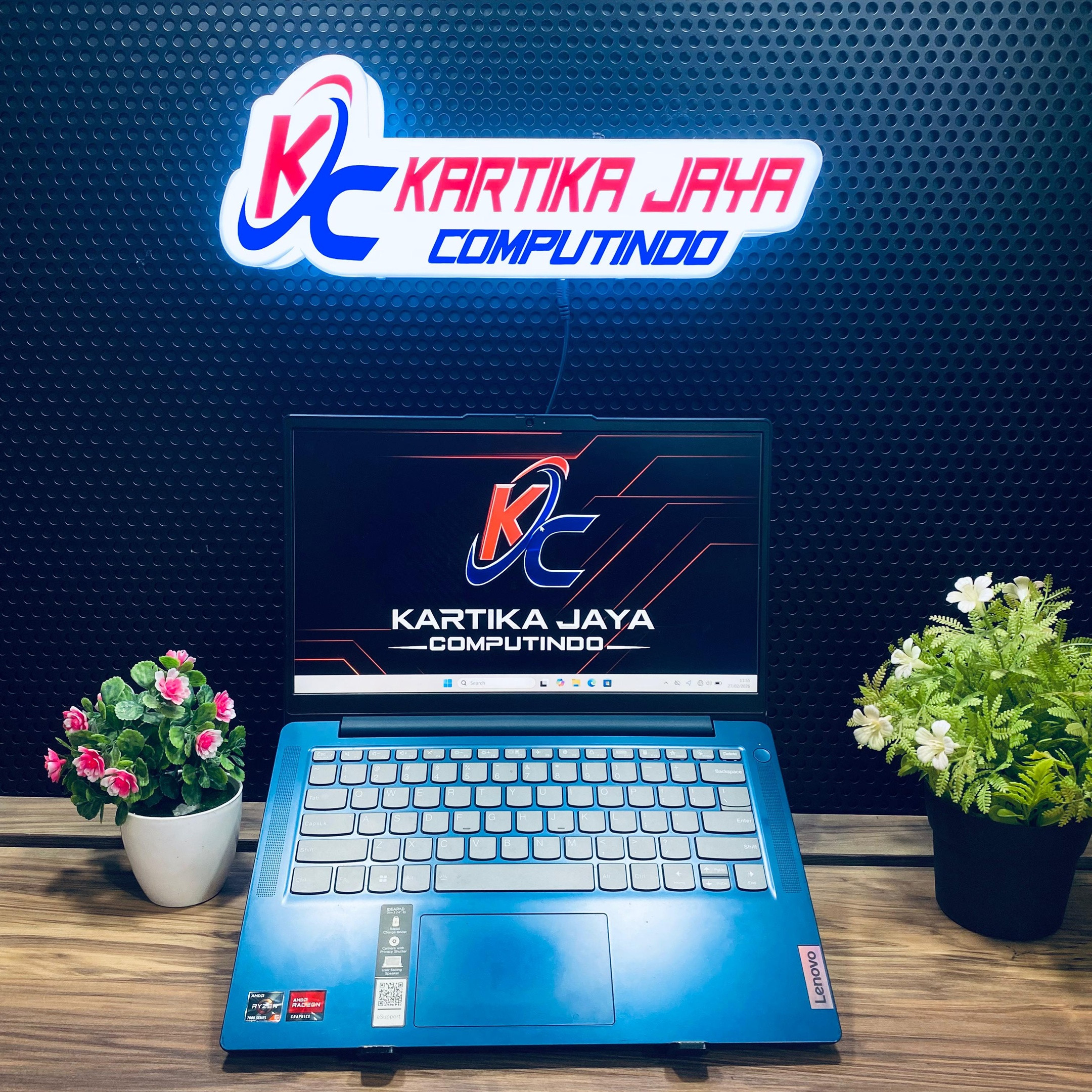 LENOVO IP SLIM 3 RYZEN 5 RAM 8 SSD BLUE 